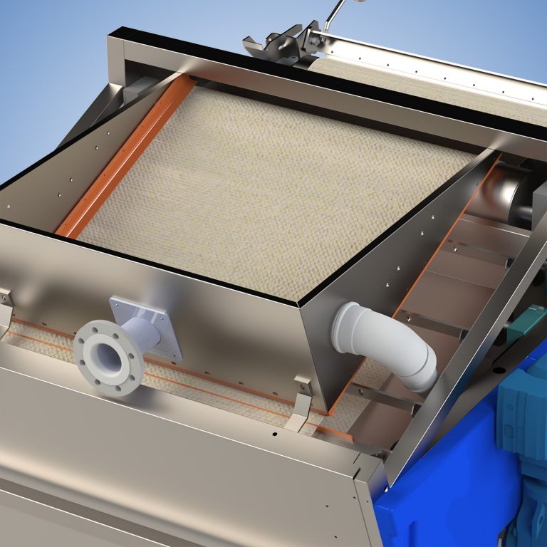 Belt Filter Press PC for sludge dewatering Dewa